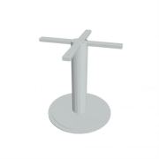 Centrálna noha Hobis, v. 52,5 cm, kruhová, sivá