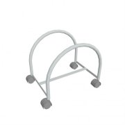 Pojazdný nosič PC Mobil, 26x33x36 cm, sivý