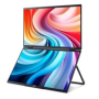 ACER LCD PD163Qbmiuux DUAL SCREEN 40cm (15.6") IPS LED, FHD 1920x1080@60Hz, 250cd/m2, 170/170, 2x2W