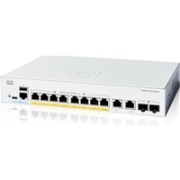 Cisco Catalyst switch C1200-8P-E-2G (8xGbE,2xGbE/SFP combo,8xPoE+,67W,fanless) - REFRESH
