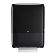 Mini zásobník na nadväzujúce papierové utierky na ruky Tork PeakServe, čierny H5