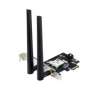 ASUS PCE-BE6500 WiFi 7 PCIe Adaptér, Bluetooth 5.4, PCIe 1x Slot, WPA3