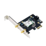 ASUS PCE-BE6500 WiFi 7 PCIe Adaptér, Bluetooth 5.4, PCIe 1x Slot, WPA3