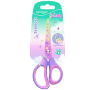 Nožnice KEYROAD s potlačou Pastel Deco blister mix farieb