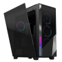 GIGABYTE case AORUS C500 GLASS, bez zdroje, průhledná bočnice, Mid Tower, černá