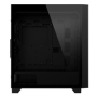 GIGABYTE case AORUS C500 GLASS, bez zdroje, průhledná bočnice, Mid Tower, černá