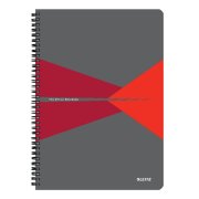 Blok Leitz Office Card A4 90 listov linajkový červený