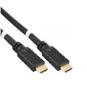 Vysokorýchlostný HDMI kábel PREMIUMCORD s Ether.4K@60Hz, so zosilňovačom, 10 m, 3x tienenie, M/M,