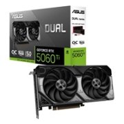ASUS VGA NVIDIA GeForce RTX 5060 Ti DUAL OC 16G, 16GB GDDR7, 3xDP, 3xHDMI