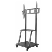 Manhattan univerzální TV vozík, Universal Heavy Duty TV Cart, 37" až 100" TV, černá