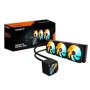 GIGABYTE Vodní chladič GAMING 360, 3x120mm, ARGB, LGA1851, AM5, černá