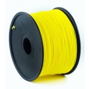 ABS plastic filament pre 3D tlač, priemer 1,75mm, farba žltá, Gembird