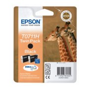kazeta EPSON C13T07114H10 black 2-pack  22,2ml