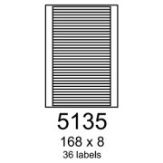 etikety RAYFILM 168x8 žlté flourescentné laser R01315135F (1.000 list./A4)