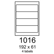 etikety RAYFILM 192x61 oranžové flourescentné laser R01331016A (100 list./A4)