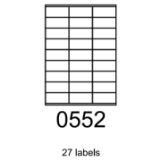 etikety RAYFILM 70x32 univerzálne biele R01000552F (1.000 list./A4)