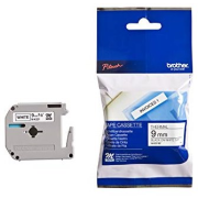 páska BROTHER MK221BZ čierne písmo, biela páska Tape (9mm)