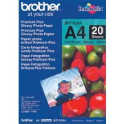 papier BROTHER BP71 foto lesklý A4/20ks