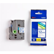 páska BROTHER TZ233 modré písmo, biela páska Tape (12mm)