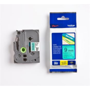 páska BROTHER TZ721 čierne písmo, zelená páska Tape (9mm)