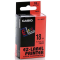 páska CASIO XR-18RD1 Black On Red Tape EZ Label Printer (18mm)