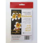 papier MORE EXCLUSIVE fotolesklý 20ks/10x15 260g inkjet