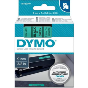 páska DYMO 40919 D1 Black On Green Tape (9mm)