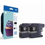 kazeta BROTHER LC-123 Black (2ks) DCP-J4110DW, MFC-J4410DW/J4510DW/J4610DW/J4710DW (2x 600 str.)