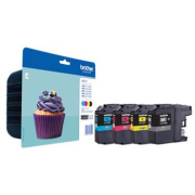 kazeta BROTHER LC-123 BK/C/M/Y Pack DCP-J4110DW, MFC-J4410DW/J4510DW/J4610DW/J4710DW (4x 600 str.)