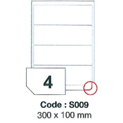 etikety RAYFILM 300x100 vysokolesklé biele laser SRA3 R0119S009D (300 list./SRA3)