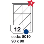 etikety RAYFILM 90x90 univerzálne biele R01008010F (1.000 list./A4)