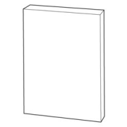 krabica RAYFILM bez potlače, biela, na 100 listov A4