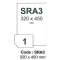 papier RAYFILM štruktúrovaný matný hladený laser 50ks/SRA3 330g