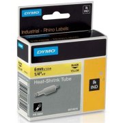 zmršťovacia bužírka DYMO 18052 D1 RHINO Black On Yellow Tube (6mm)