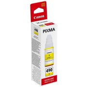 atramentová náplň CANON GI-490Y yellow PIXMA G1400/G2400/G3400/G4400 (70 ml)