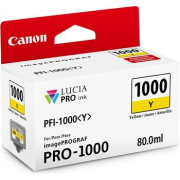 kazeta CANON PFI-1000Y Yellow iPF PRO-1000 (80 ml)