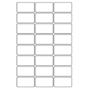 etikety RAYFILM 58x32 biele s odnímateľným lepidlom R010258x32A-LCUT (100 list./A4)