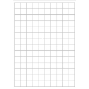 etikety RAYFILM 20x20 biele s odnímateľným lepidlom R010220x20A-LCUT (100 list./A4)