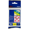 páska BROTHER TZeMPRG31 čierne písmo, červená gingham paterna Tape (12mm)