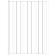etikety RAYFILM 20x284 univerzálne biele R010020x284F-LCUT (1.000 list./A4)