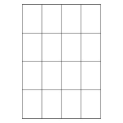 etikety RAYFILM 68x47 univerzálne biele R010068x47A-LCUT (100 list./A4)