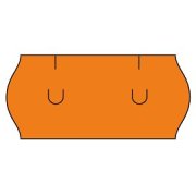 cenovkové etikety 26x12 UNI - oranžové (pre etiketovacie kliešte) 1.500 ks/rol.