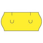 cenovkové etikety 26x12 UNI - žlté (pre etiketovacie kliešte) 1.500 ks/rol.