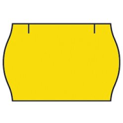 cenovkové etikety 25x16 CONTACT METO 14 - žlté (pre etiketovacie kliešte) 1.100 ks/rol.