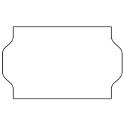 cenovkové etikety 32x19 METO - biele (pre etiketovacie kliešte) 1.000 ks/rol.