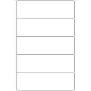 etikety RAYFILM 190x58 polyesterové lesklé biele laser R0504190x58F-LCUT (1.000 list./A4)