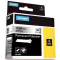 páska DYMO 18487 PROFI D1 RHINO Black On Metallic Permanent Polyester Tape (19mm)