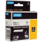 páska DYMO 1805442 PROFI D1 RHINO Black On White Permanent Polyester Tape (6mm)