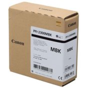 kazeta CANON PFI-2300MBK Matte Black iPF GP-2000/2600S/4000/4600S/6600S, PRO-2600//4600/6600 (330 ml