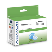 alt. kazeta wecare ARMOR pre EPSON WP4000,WP4500 Cyan XL T7022 22ml (2000 str.)